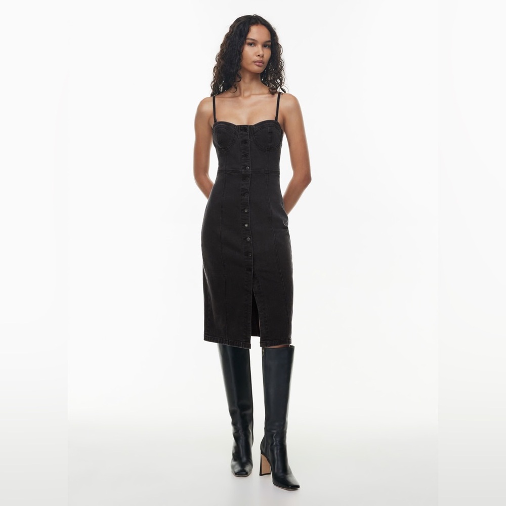 The Denim Forum 90’s MIDI Dress